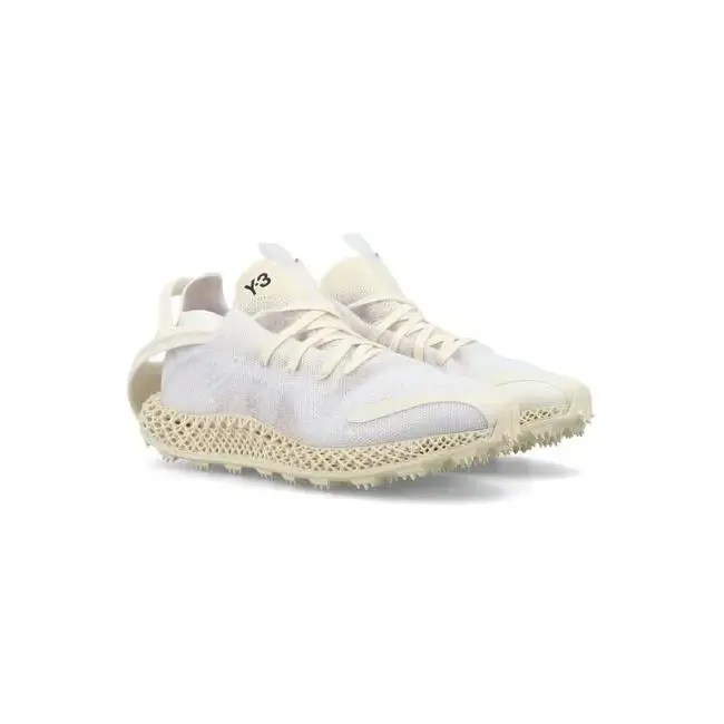 Adidas shoes - Y-3 RUNNER ADIDAS 4D HALO - HR2004 - Core White / Cream White / Orange 4