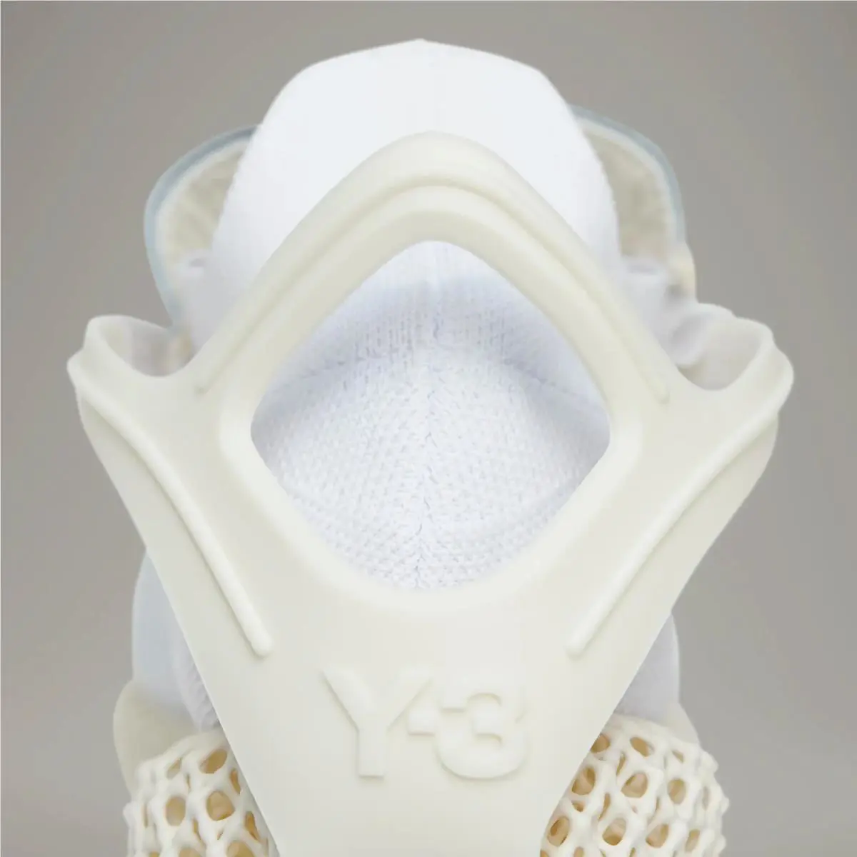 Adidas shoes - Y-3 RUNNER ADIDAS 4D HALO - HR2004 - Core White / Cream White / Orange 10