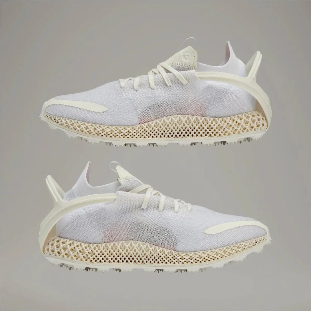 Adidas shoes - Y-3 RUNNER ADIDAS 4D HALO - HR2004 - Core White / Cream White / Orange 16