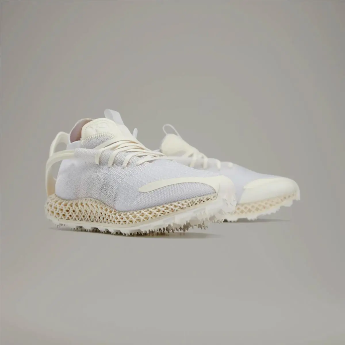 Adidas shoes - Y-3 RUNNER ADIDAS 4D HALO - HR2004 - Core White / Cream White / Orange 23
