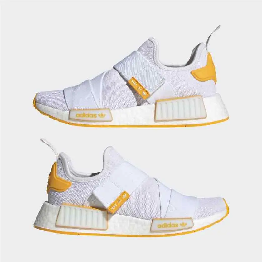 Adidas shoes - Cloud White, Collegiate Gold, Collegiate Gold 3
