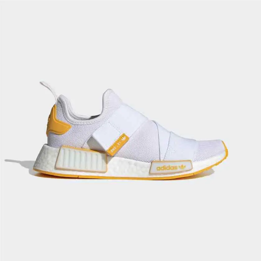 Adidas shoes - Cloud White, Collegiate Gold, Collegiate Gold 8