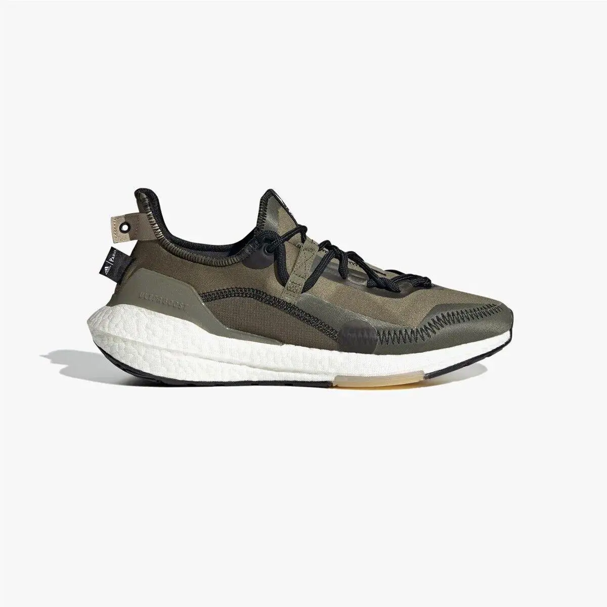 Adidas Men`s Ultraboost 21 X Parley Olive Green White G55649