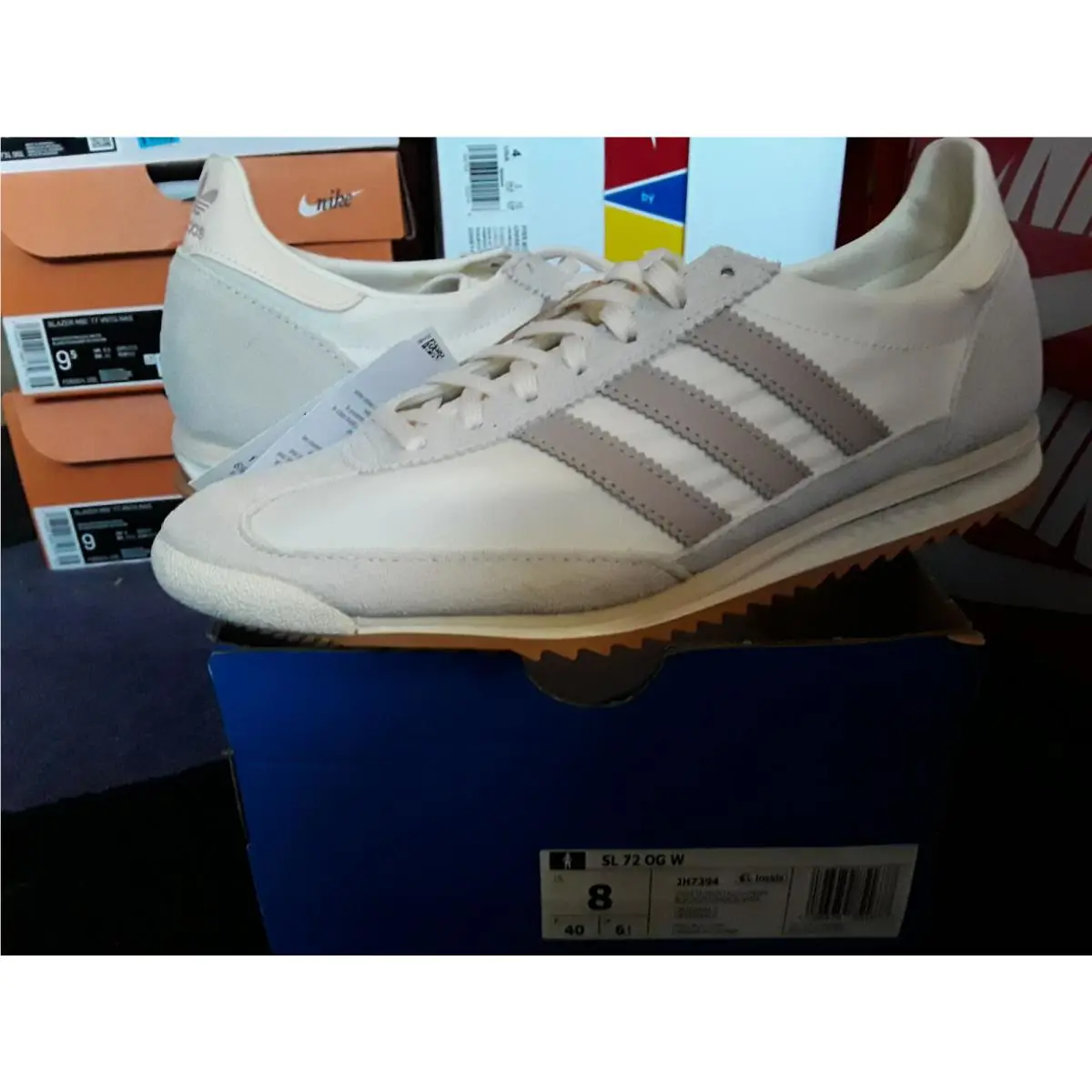 Adidas shoes - adidas SL 72 - JH7394 - Ivory 4