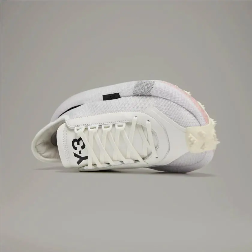 Adidas shoes - Y-3 MAKURA - MAKURA - HQ5974 - Core White / Cream White / Orange 4
