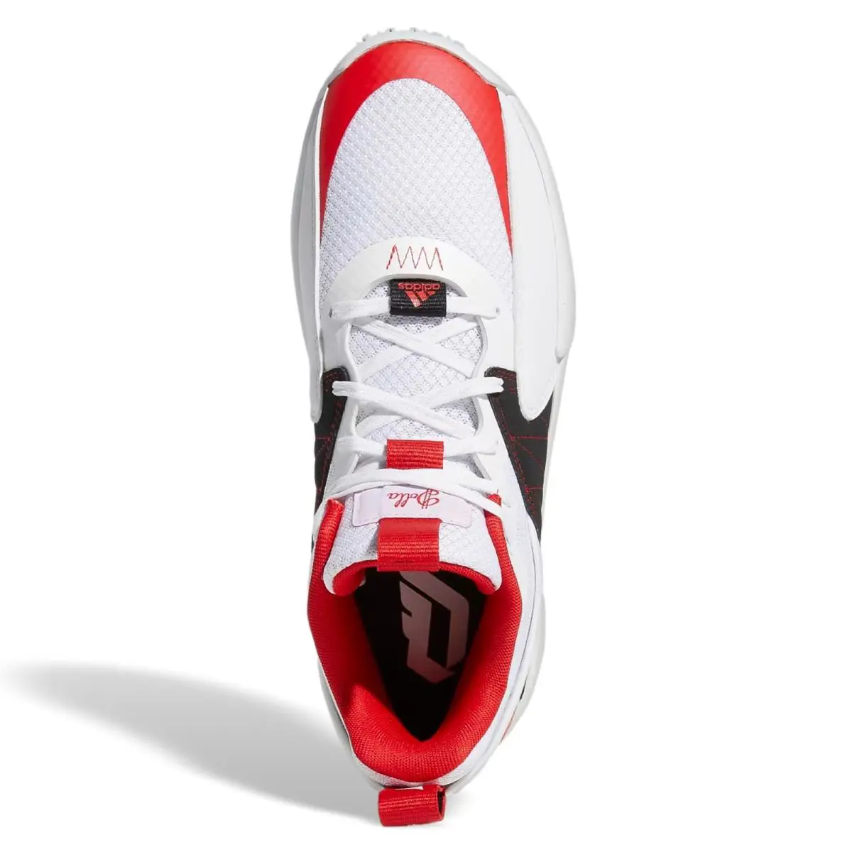 Adidas shoes - Adidas Dame Certified EXTPLY 2.0 - GY8965 - Cloud White/Vivid Red/Dash Grey 3