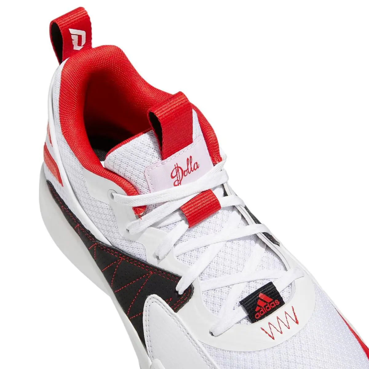 Adidas shoes - Adidas Dame Certified EXTPLY 2.0 - GY8965 - Cloud White/Vivid Red/Dash Grey 4