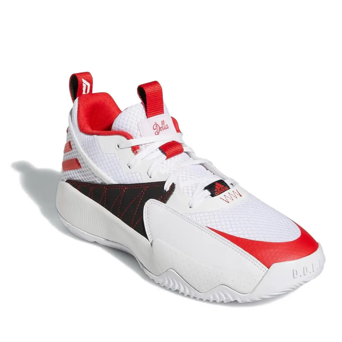 Adidas shoes - Adidas Dame Certified EXTPLY 2.0 - GY8965 - Cloud White/Vivid Red/Dash Grey 8