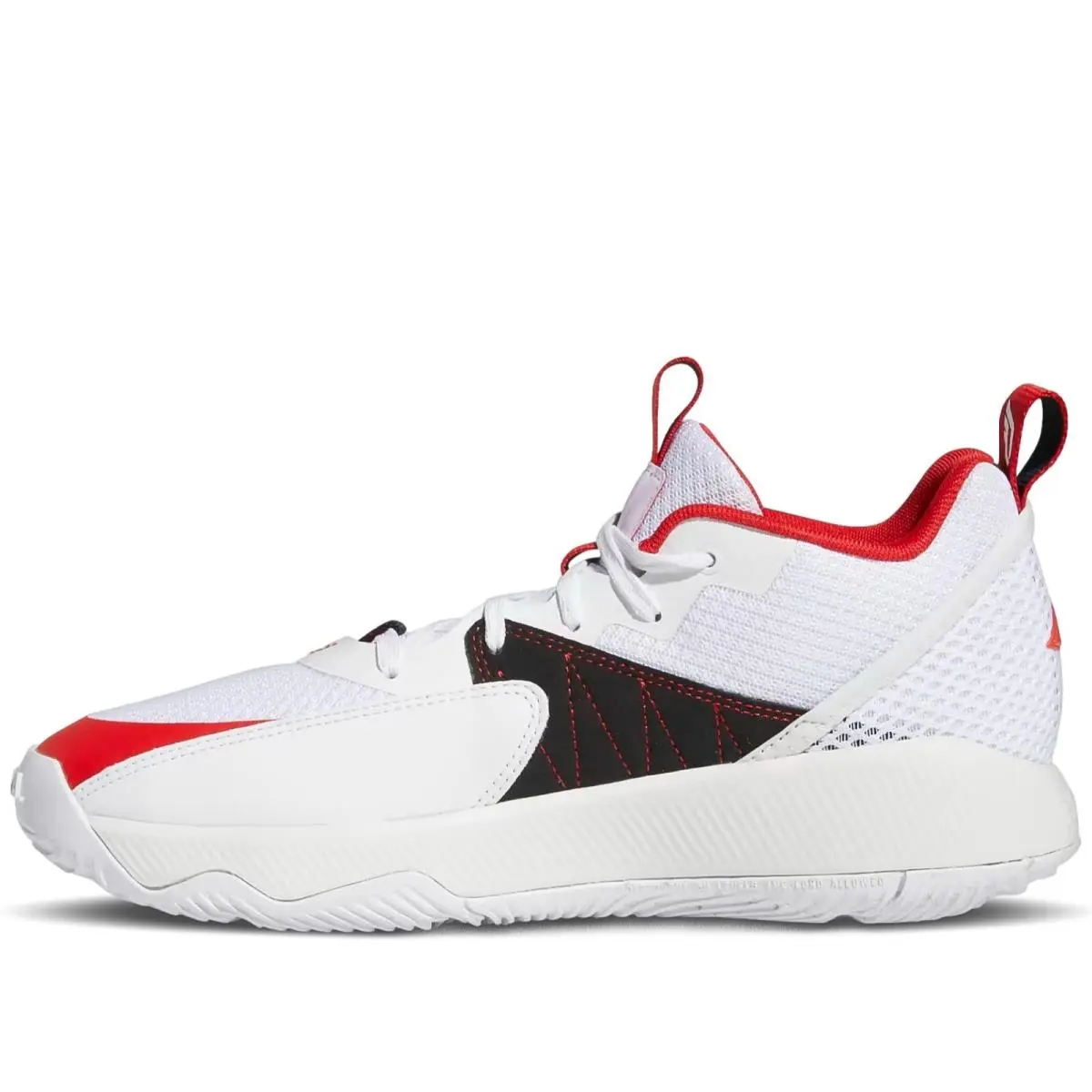 Adidas shoes - Adidas Dame Certified EXTPLY 2.0 - GY8965 - Cloud White/Vivid Red/Dash Grey 10