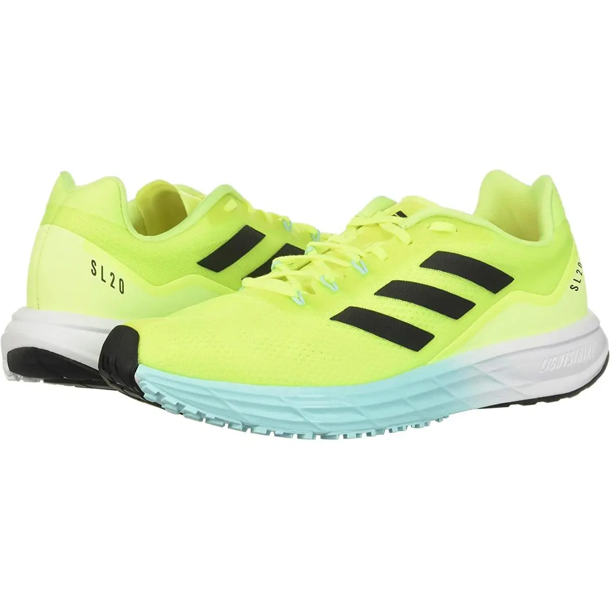 Adidas shoes - Solar Yellow/Black/Aqua 5