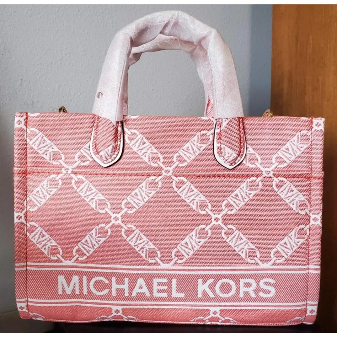 Michael Kors Gigi Small EW Messenger in Spiced Coral