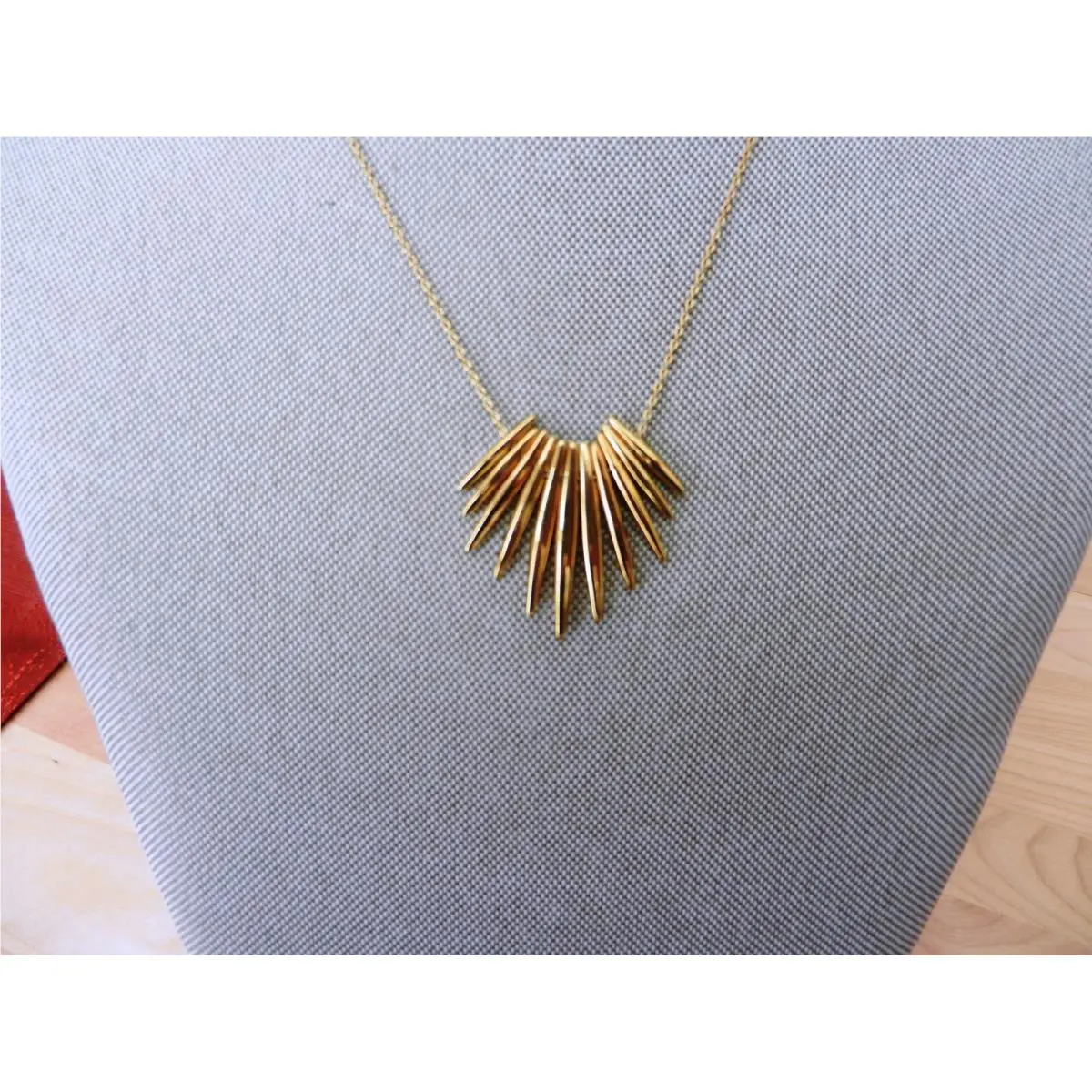 Michael Kors Goldtone Tribal Pendant Necklace