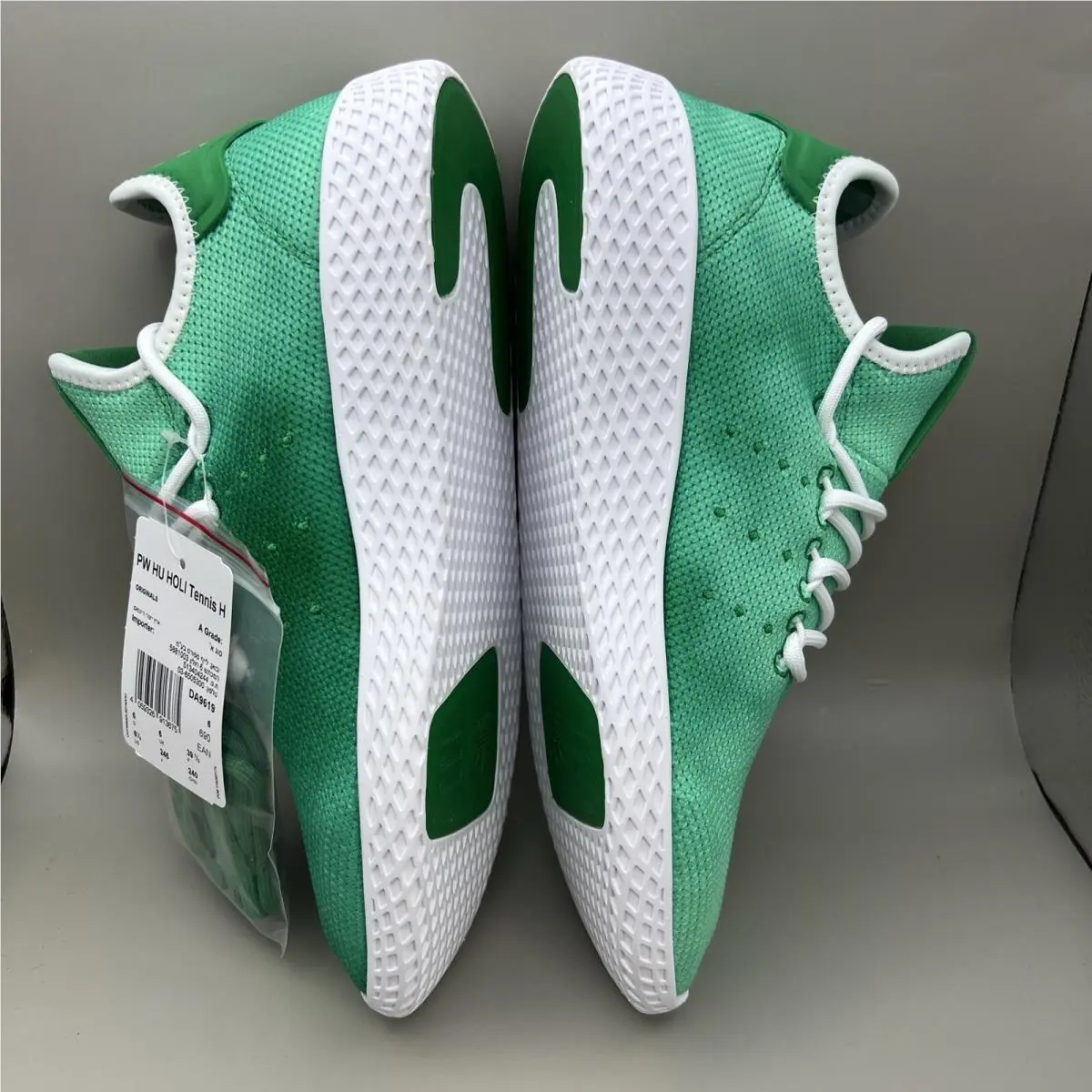 Adidas shoes - adidas Pharrell Williams Tennis HU - DA9619 - Green (UPC: 4059326913644) 8