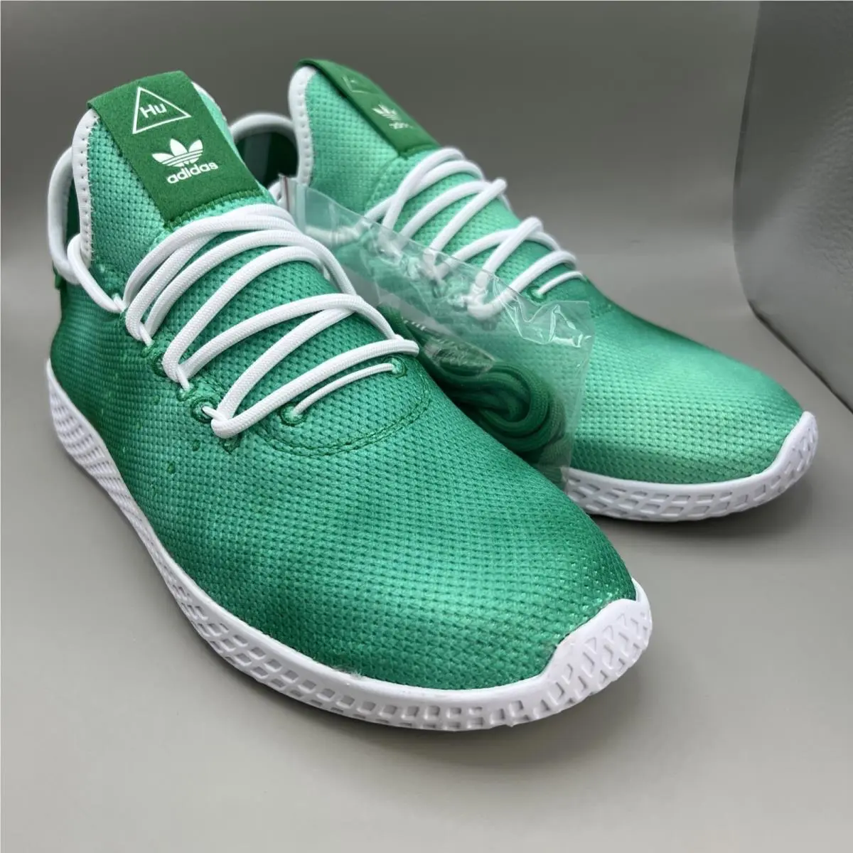 Adidas shoes - adidas Pharrell Williams Tennis HU - DA9619 - Green (UPC: 4059326913644) 4