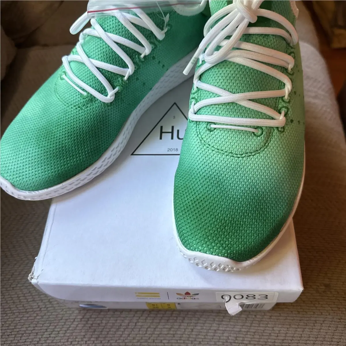 Adidas shoes - adidas Tennis HU - Tennis - DA9619 - Green 1