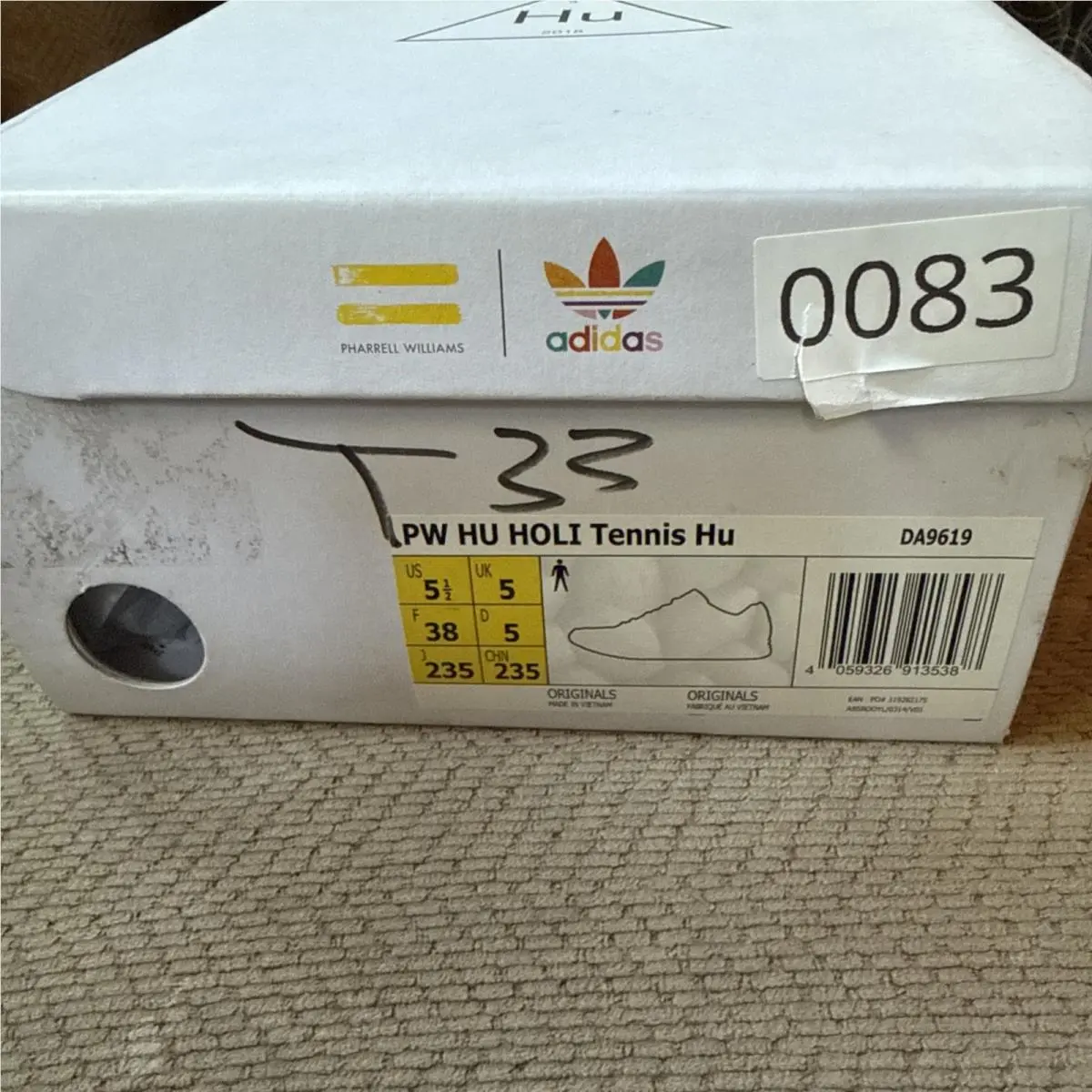Adidas shoes - adidas Tennis HU - Tennis - DA9619 - Green 3