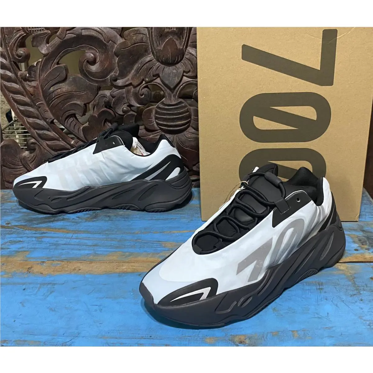 Adidas shoes - adidas Yeezy Boost 700 - Yeezy Boost - GZ0711 - Blue 0