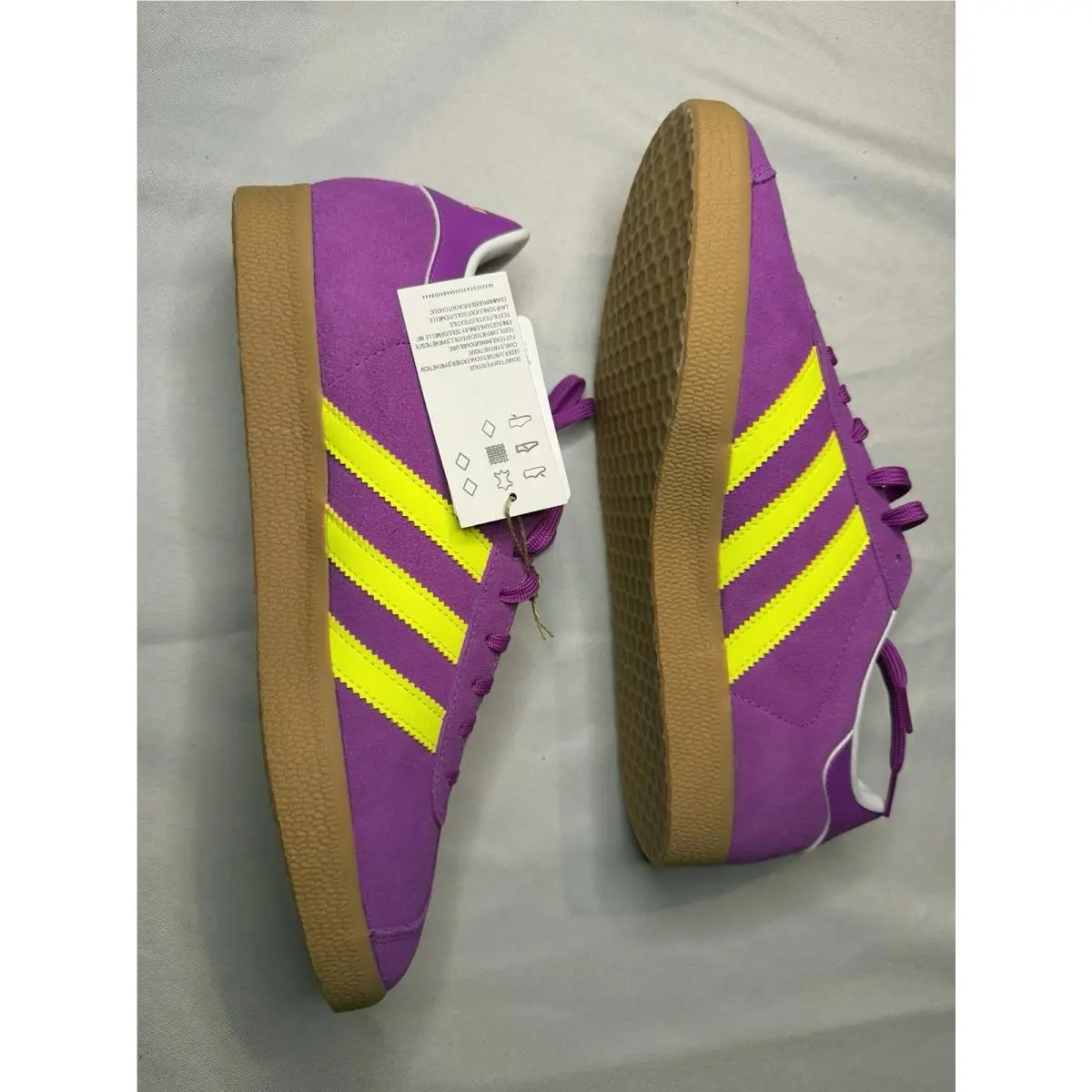 Adidas shoes - adidas Gazelle - Gazelle - JI1373 - Purple, Manufacturer: Purple Burst/Solar Yellow/Off White 0