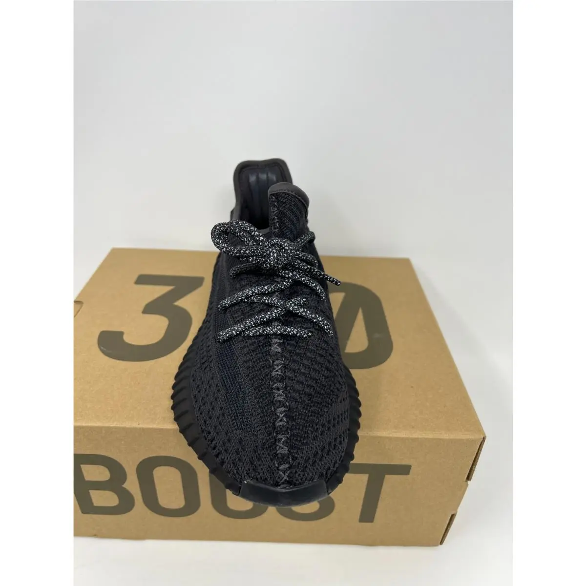 Adidas shoes - adidas Yeezy Boost 350 V2 - FU9006 - Black (UPC: 193103258703) 1