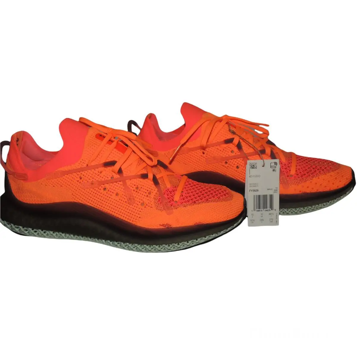 Adidas shoes - Adidas 4D Fusio Primeknit - Fusio Primeknit - FY5929 - Orange/Red 0