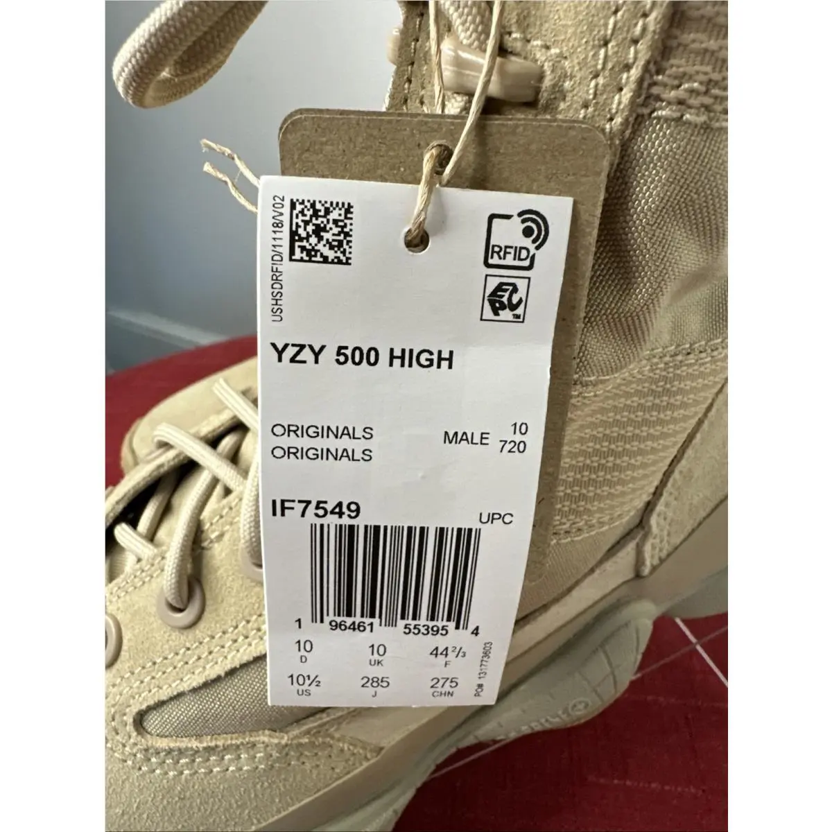 Adidas shoes - adidas Yeezy 500 - Yeezy - IF7549 - Sand 1