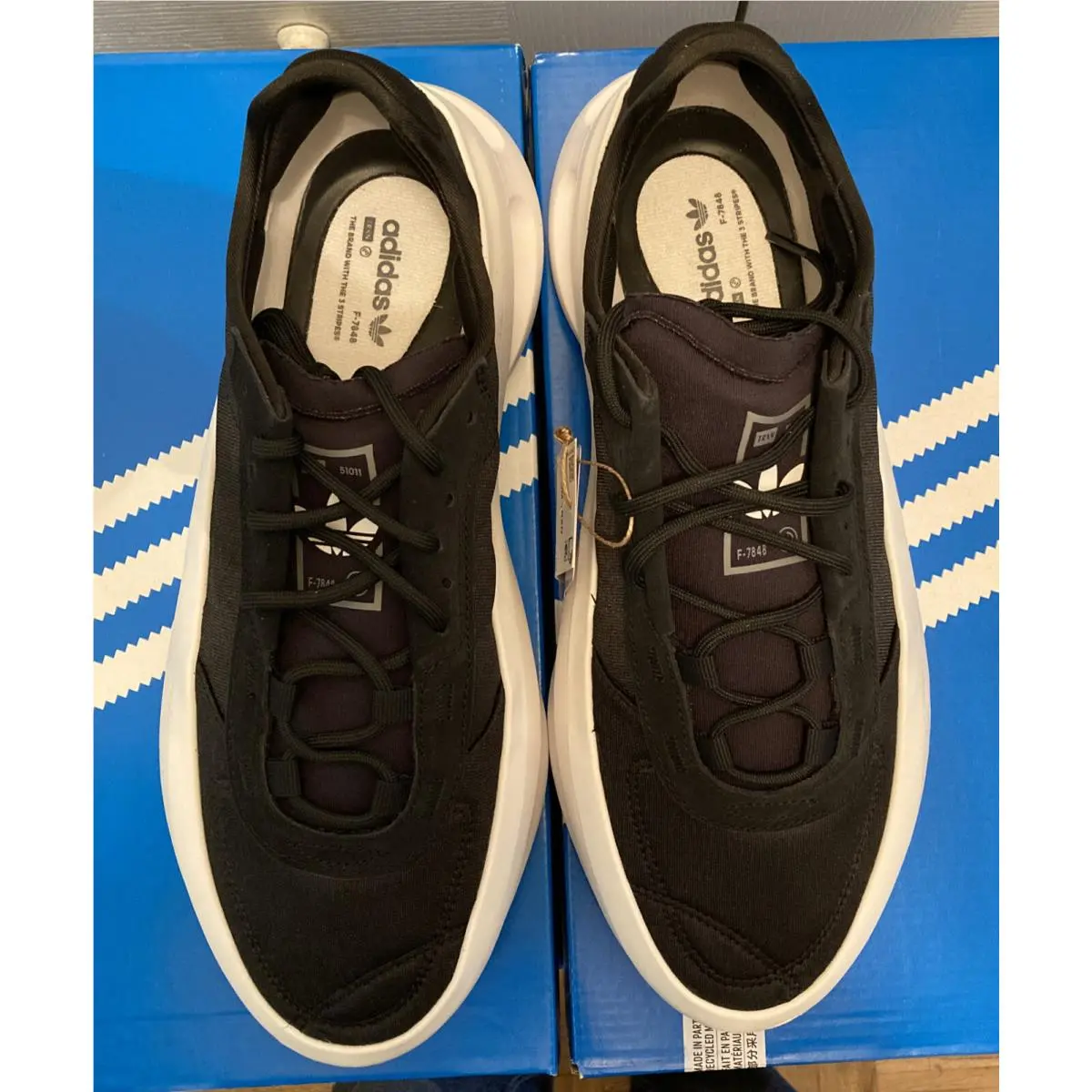 Adidas shoes - adidas AdiFOM TRXN - AdiFOM TRXN - IF2226 - black & white 0