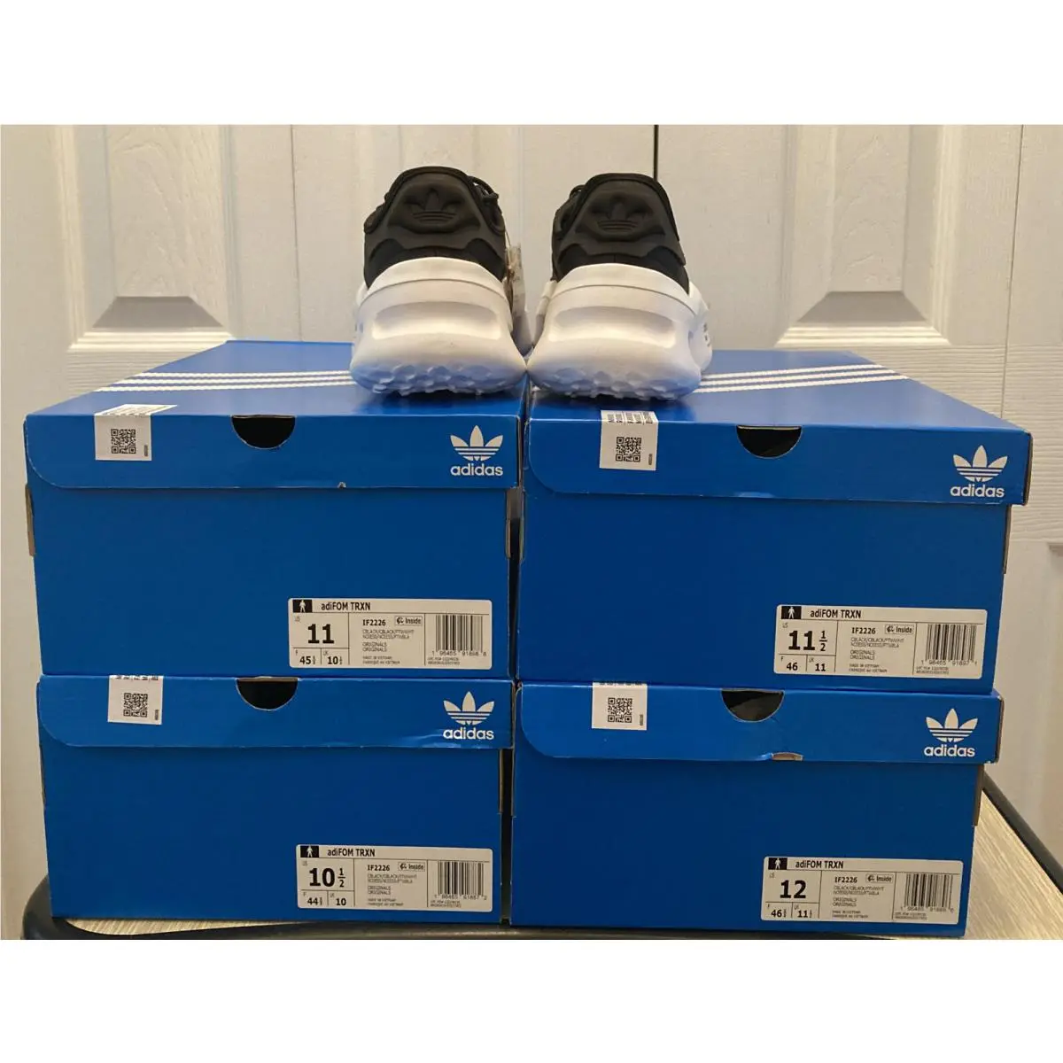 Adidas shoes - adidas AdiFOM TRXN - AdiFOM TRXN - IF2226 - black & white 1