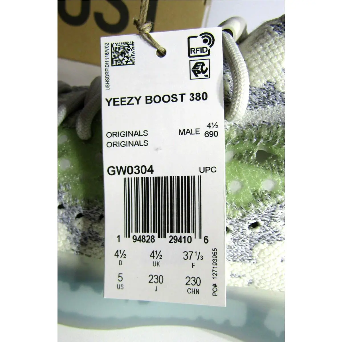 Adidas shoes - adidas Yeezy Boost 380 - Yeezy Boost - GW0304 - Blue 3