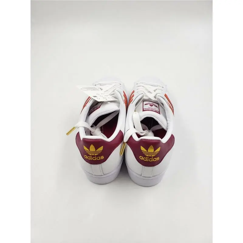 Adidas shoes - SUPERSTAR W - SUPERSTAR - FW2527 - WHITE BURNT ORANGE MAROON 1