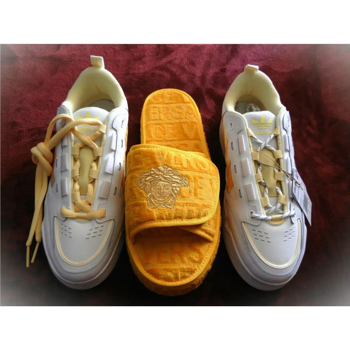 Adidas ADI2000 Bendi Zebralaced Almost Yellow Honey Shoes $exy 1$T Size 9