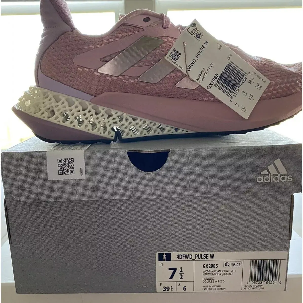 Adidas shoes - adidas 4DFWD - GX2985 - Pink 3