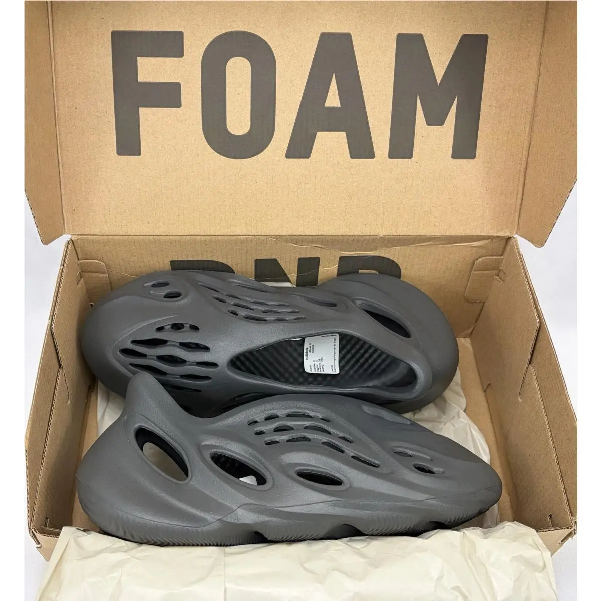 Adidas shoes - adidas Yeezy Foam RNR `Carbon` - IG5349 - Gray (UPC: 4066755748525) 9
