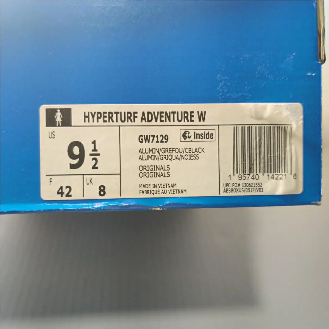Adidas shoes - adidas Hyperturf - Hyperturf - GW7129 - Grey, Black, Pink 6