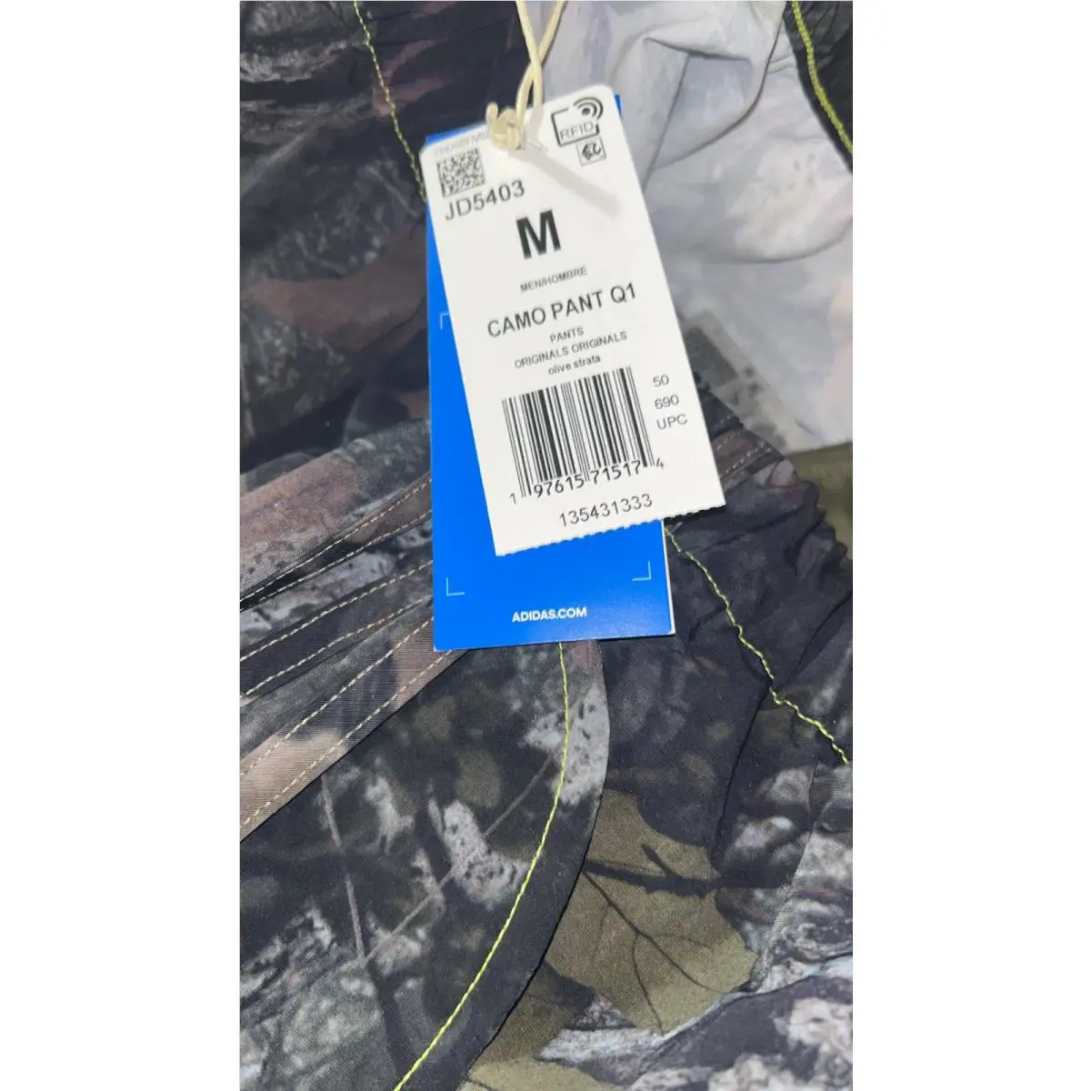Adidas clothing - JD5403 - JD5403 - Olive Strata (UPC: 197615715204) 5