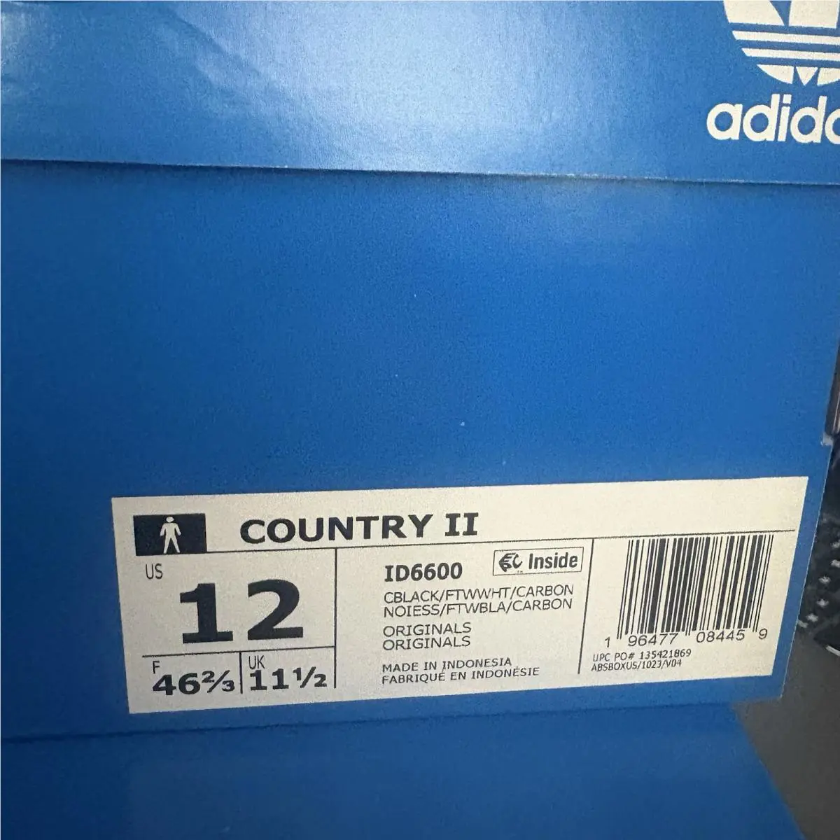 Adidas shoes - adidas Oroginals Country II - Oroginals Country - ID6600 - Black 6