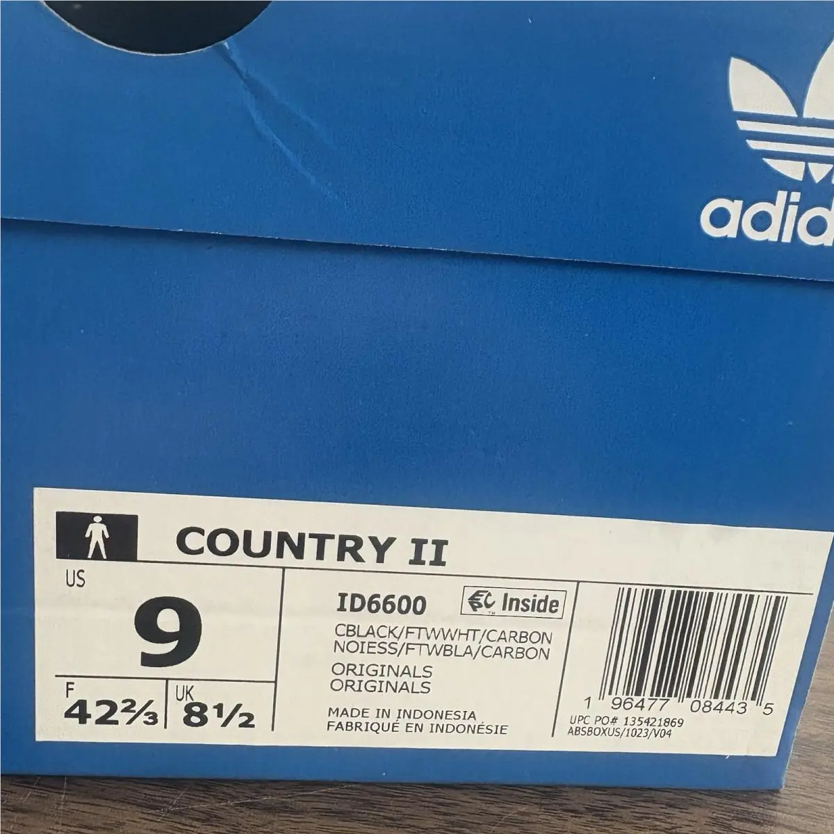 Adidas shoes - adidas Oroginals Country II - Oroginals Country - ID6600 - Black 6