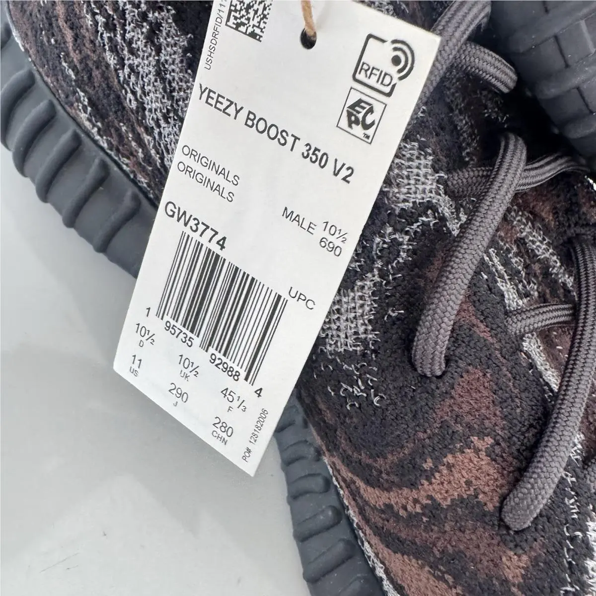 Adidas shoes - adidas Yeezy Boost 350 V2 - GW3774 - Black 5