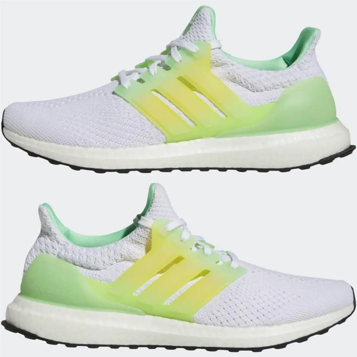 Adidas Ultraboost 5.0 Dna Men`s Running Shoes Size 12 M White/white/beam Green