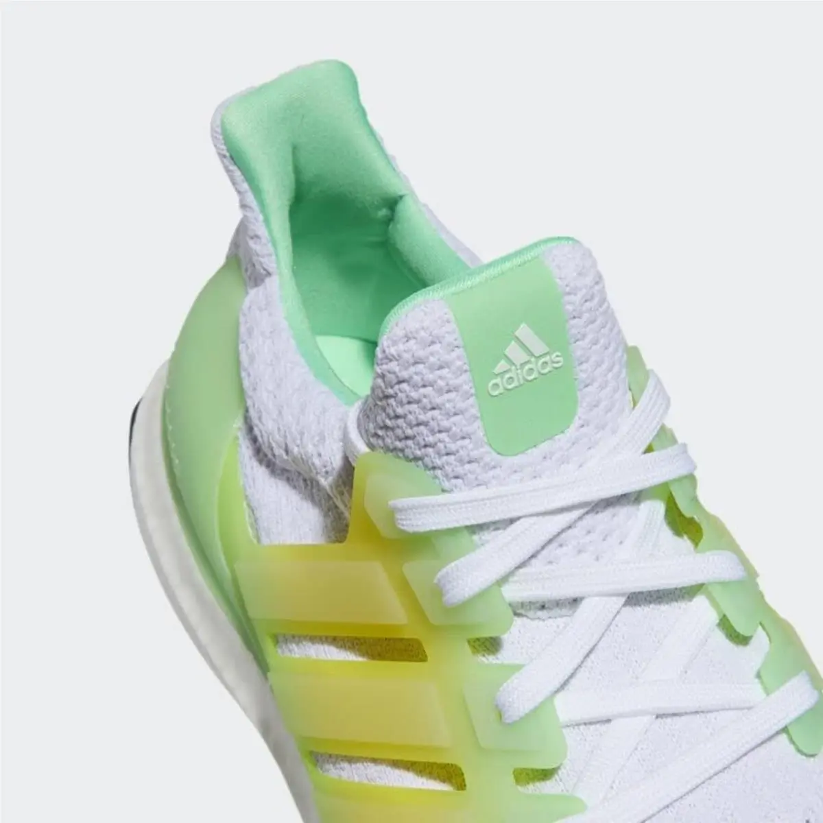 Adidas shoes - adidas UltraBoost 5.0 - UltraBoost - GV8730 - White/White/Beam Green 4