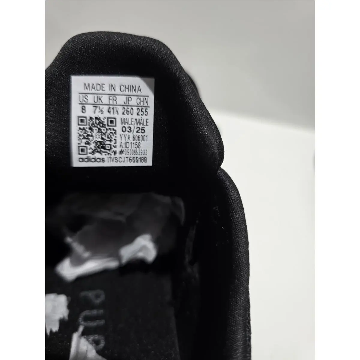 Adidas shoes - adidas Running - Running - ID1158 - Black (UPC: 196478647745) 7