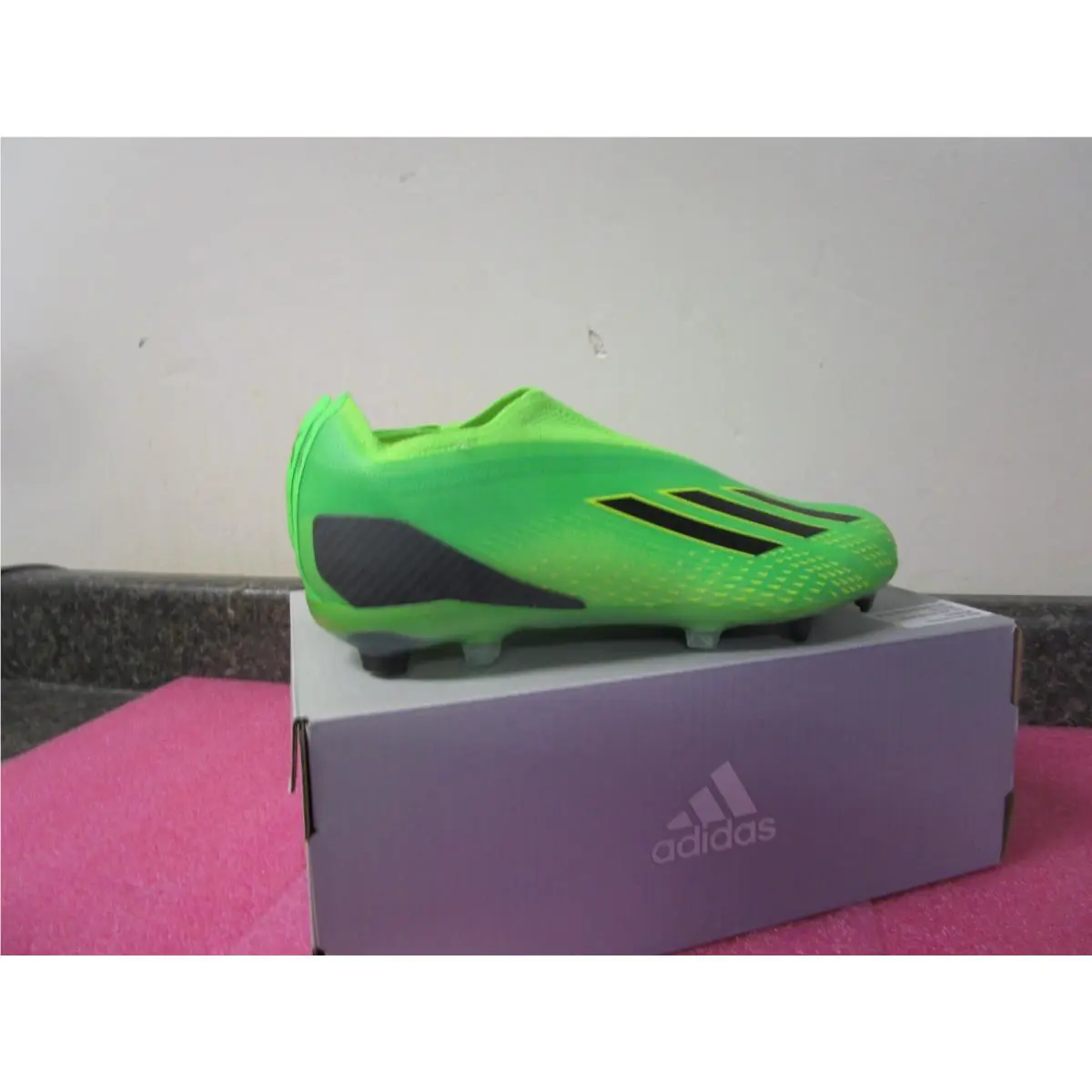 Adidas shoes - X Speedportal+ FG J - GW8417 - Green (UPC: 0195740613266) 5