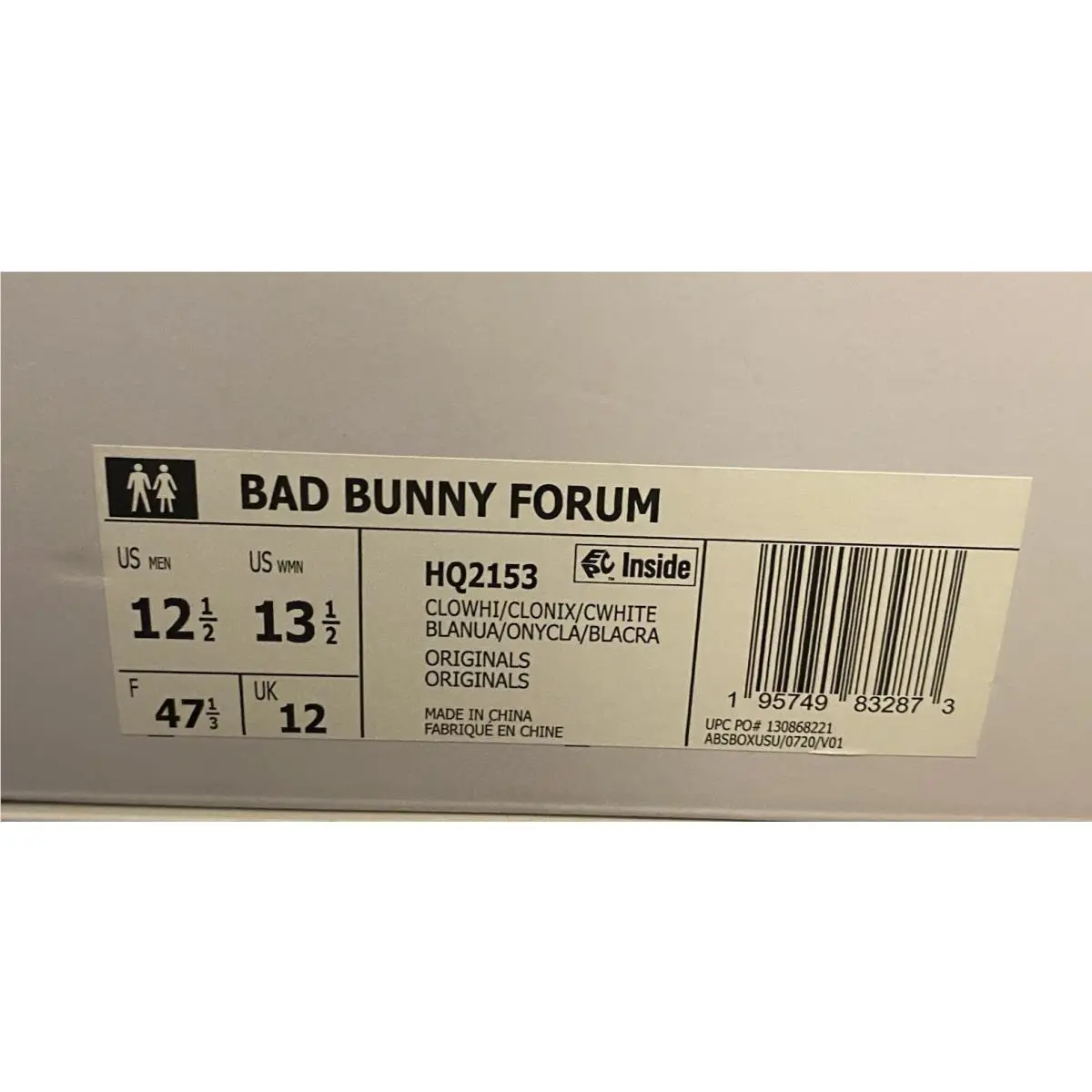 Adidas shoes - Bad Bunny Forum - Bad Bunny Forum - HQ2153 - White, Gray 5