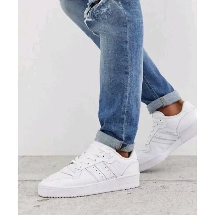 Adidas shoes - adidas Rivalry Low - Rivalry Low - GX2272 - White (UPC: 195748900429) 2