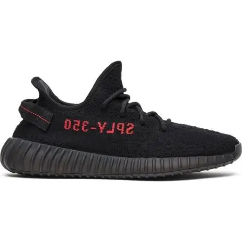 Adidas Yeezy Boost 350 V2 Bred Size 10 US CP9652 Black Red Yzy Rnr 700 - Black