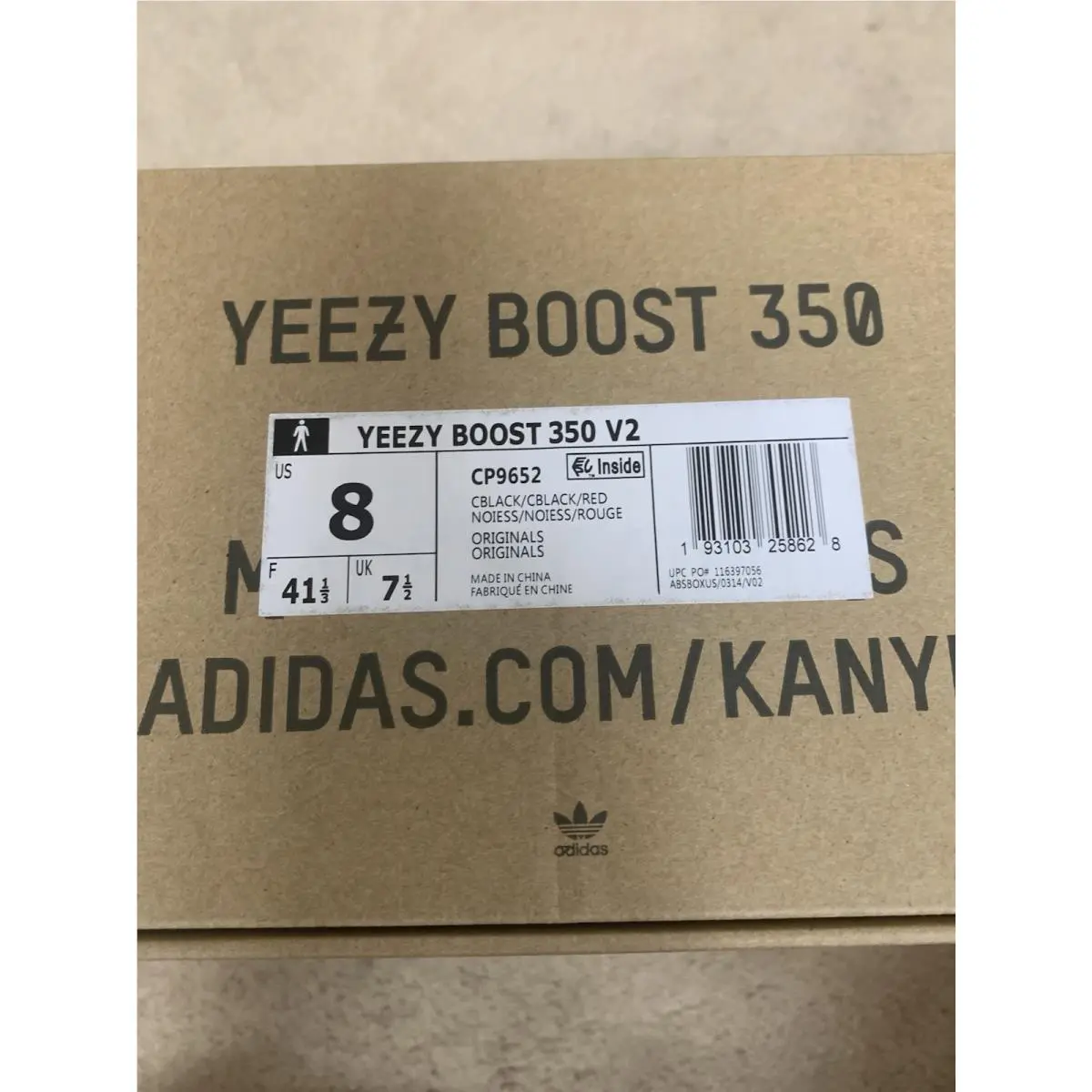 Adidas shoes - adidas Yeezy Boost 350 V2 - CP9652 - Black 7