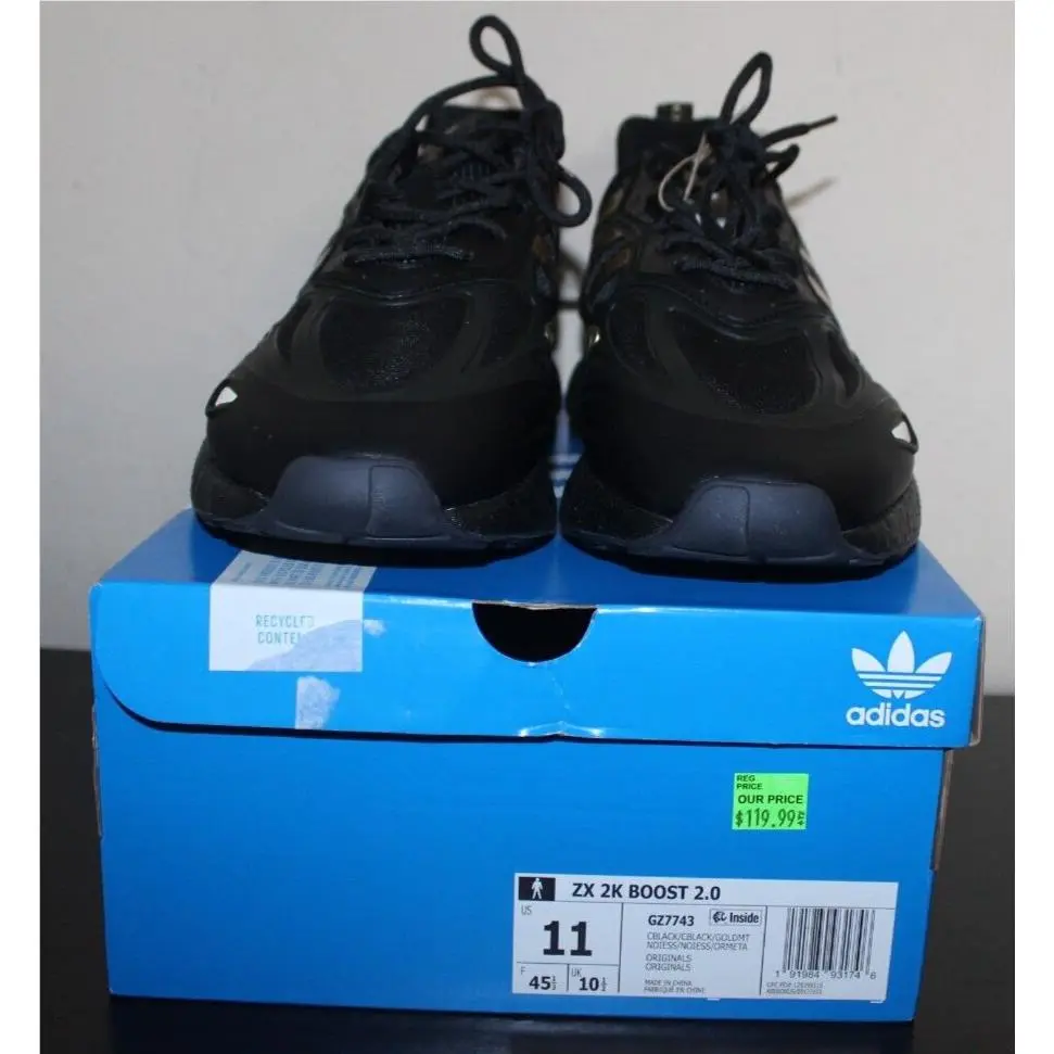 Adidas shoes - Zx 2k Boost 2.0 Hk - Gz7743 - Black 0