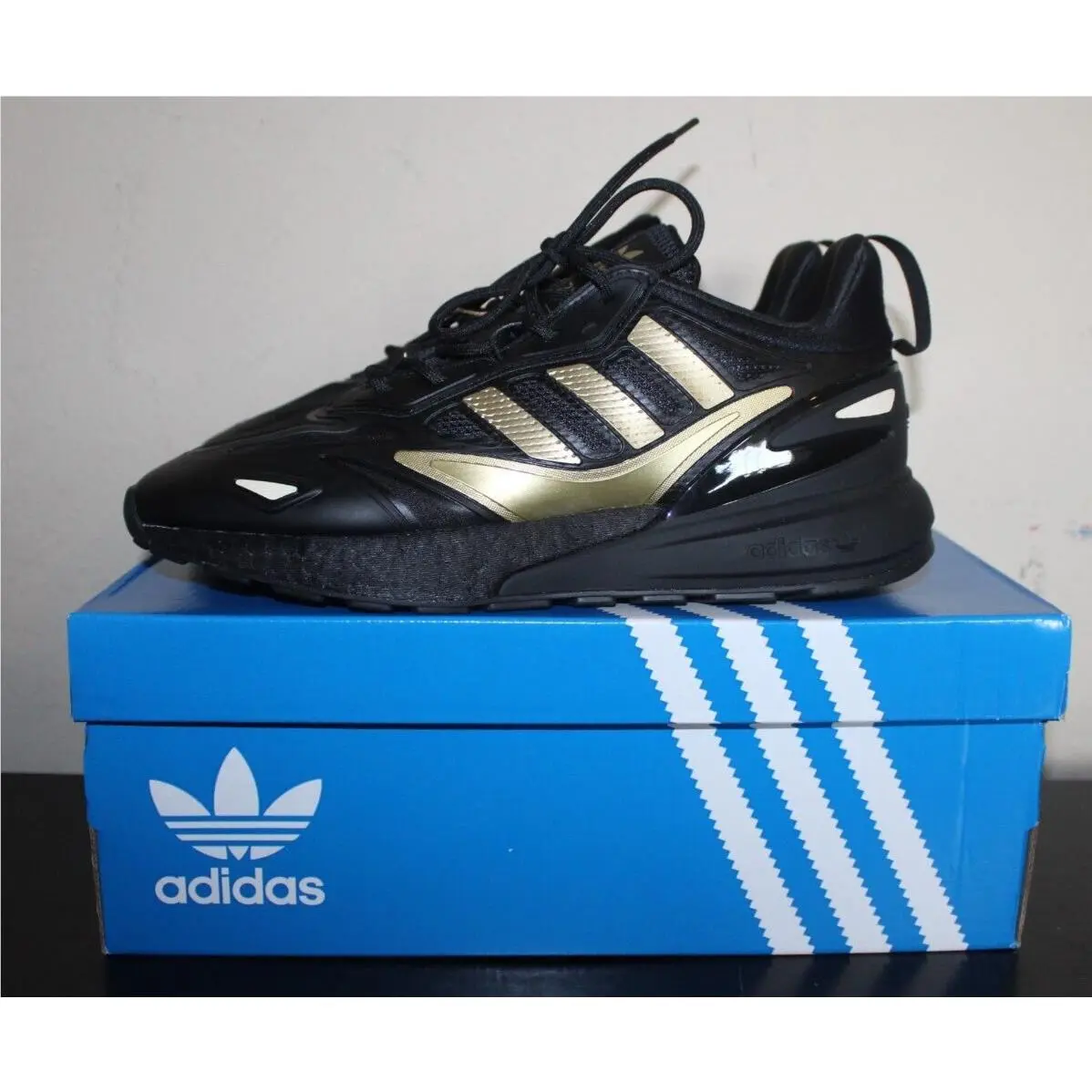 Adidas shoes - Zx 2k Boost 2.0 Hk - Gz7743 - Black 1