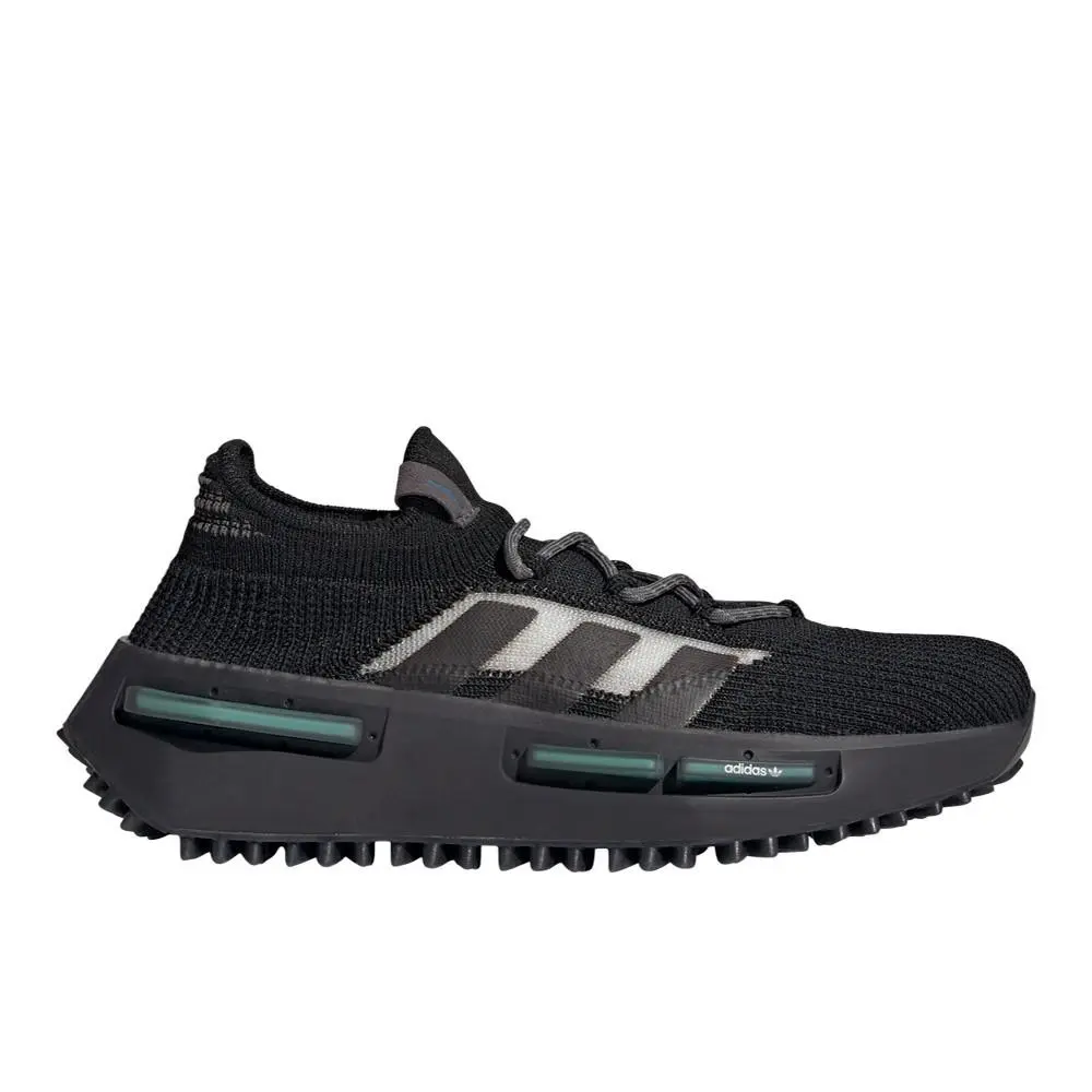 Adidas Nmd S1 Lace Up Mens Size 7 M Sneakers Casual Shoes HP5523 - Black