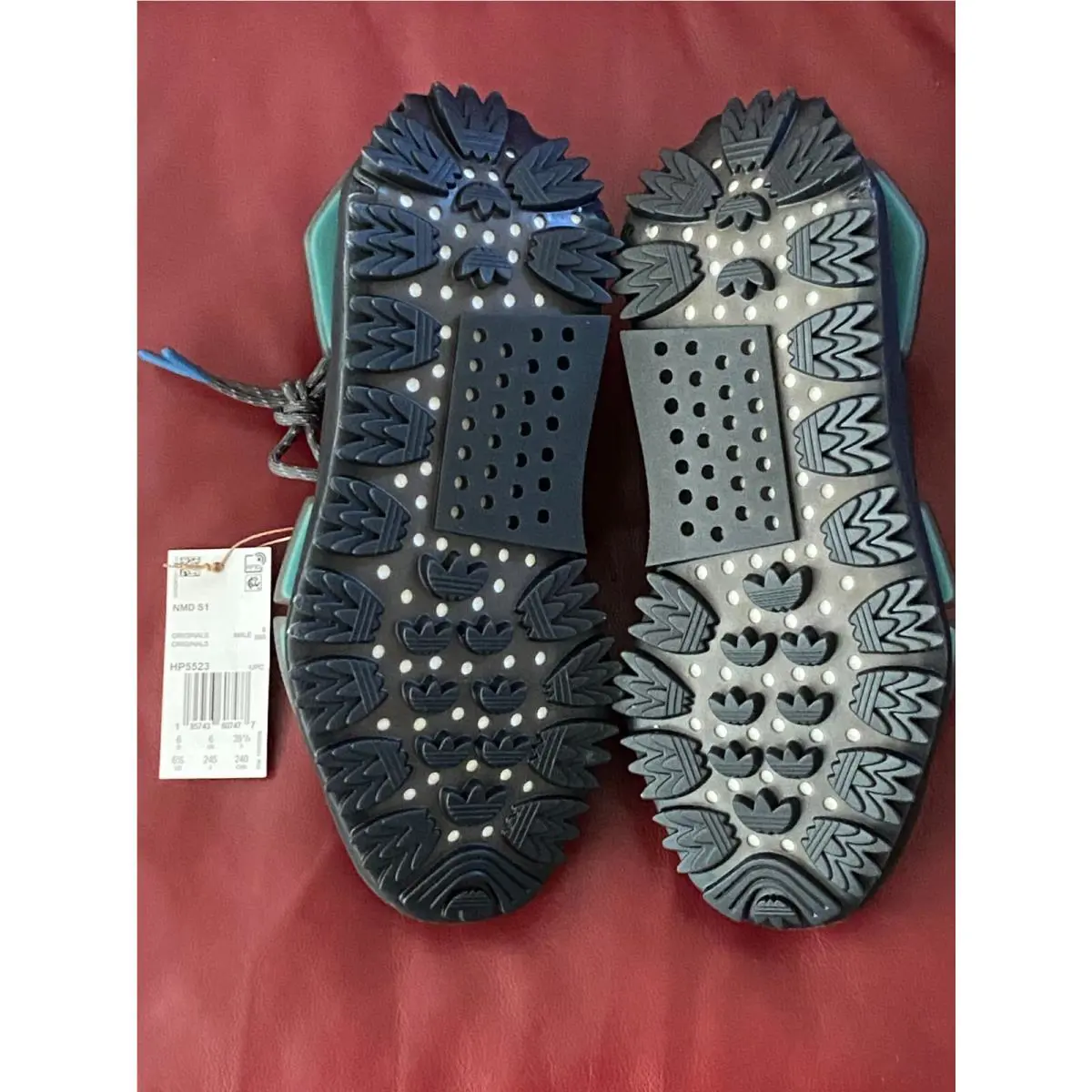 Adidas shoes - adidas NMD S1 - NMD - HP5523 - Core Black / Core Black / Altered Blue (UPC: 195743607477) 9