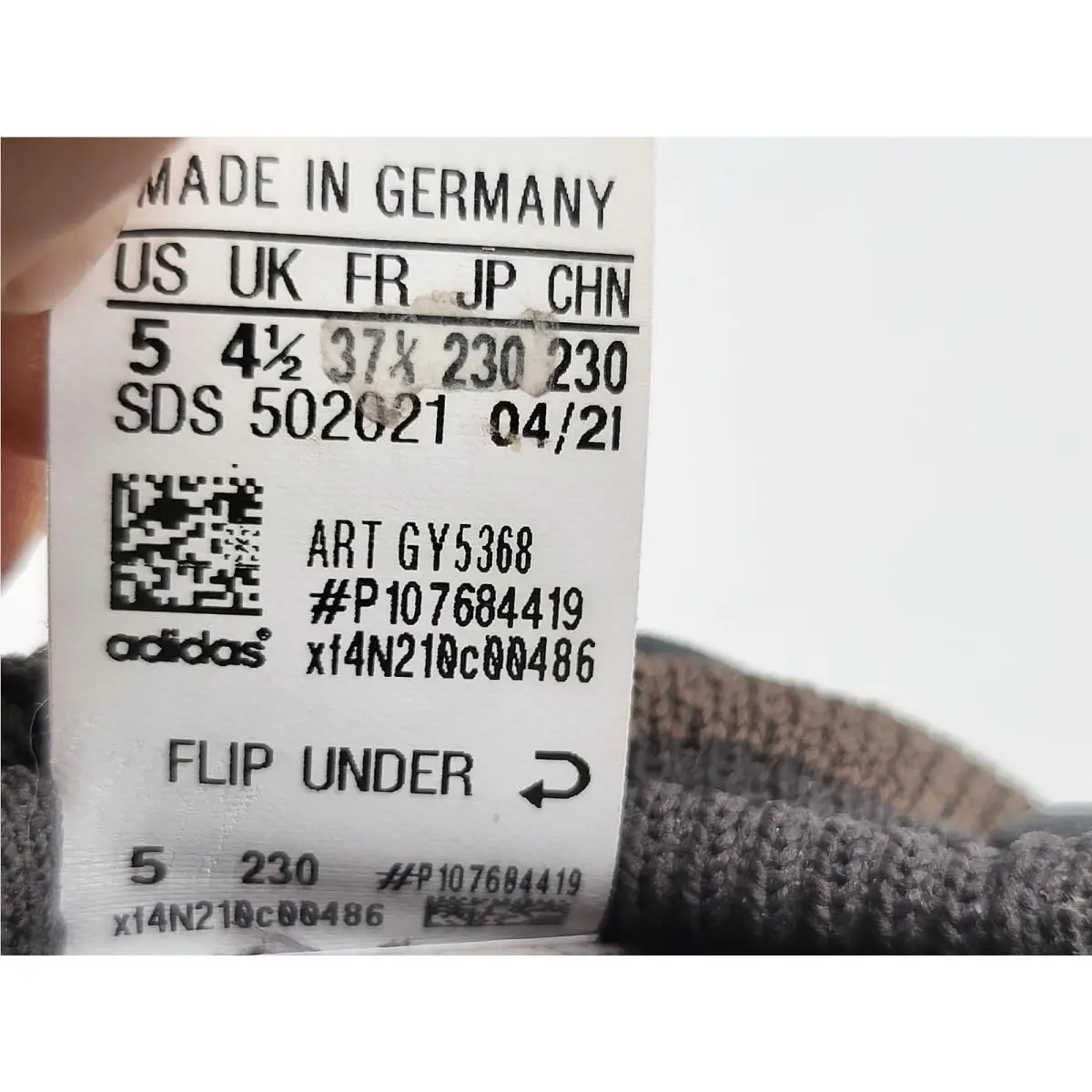 Adidas shoes - adidas Yeezy 450 - Yeezy - GY5368 - Black 6
